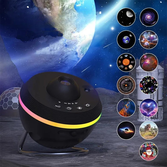 13-Film Galaxy Meteor Projector Night Light