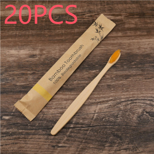 Bamboo Toothbrushes with Soft Bristles (photo 25)