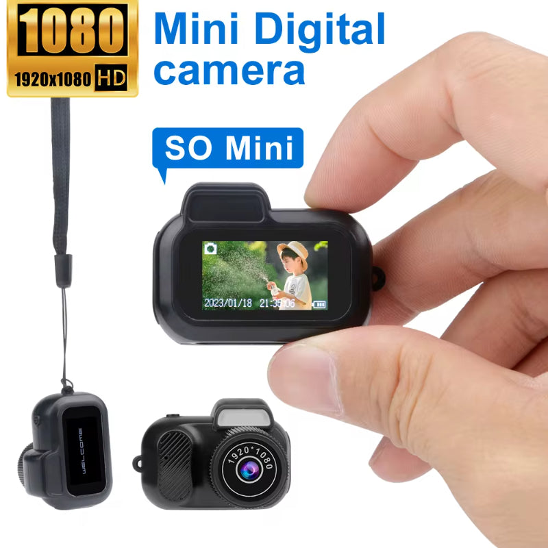 Retro Mini 1080p Camcorder with Screen