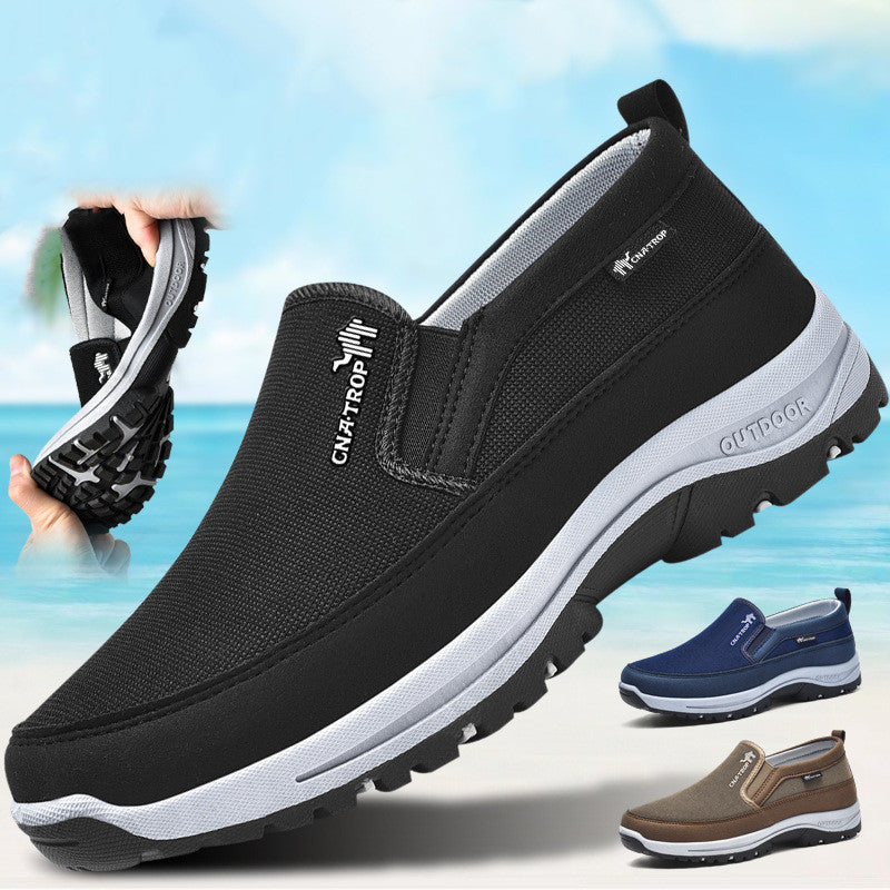 Breathable Mesh Walking Sneakers, Lightweight