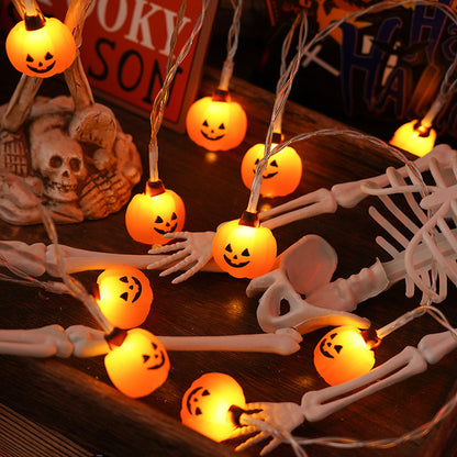Halloween PVC LED String Lights, Battery Powered (photo 3)