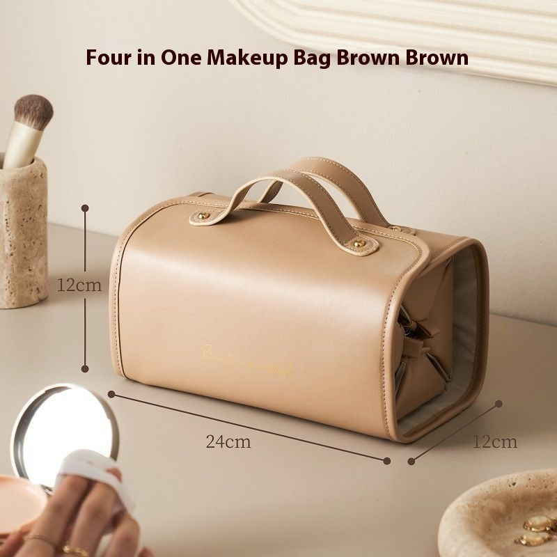 Foldable Large Cosmetic and Toiletry Bag (photo 4)