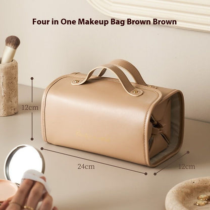 Foldable Large Cosmetic and Toiletry Bag (photo 4)