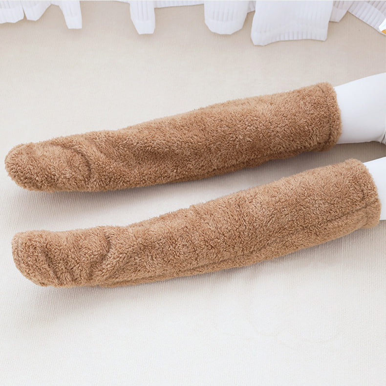 Over-the-Knee Fuzzy Long Socks (photo 14)