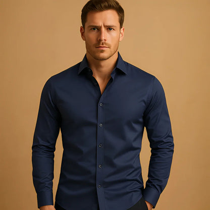 Men's Long-Sleeve Button-Down Shirt (photo 15)