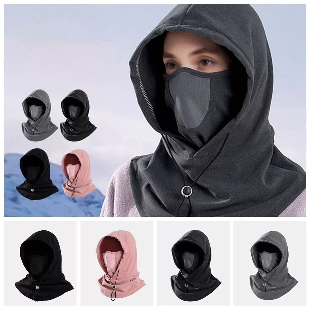 Winter Fleece Balaclava Hood and Neck Warmer (photo 3)