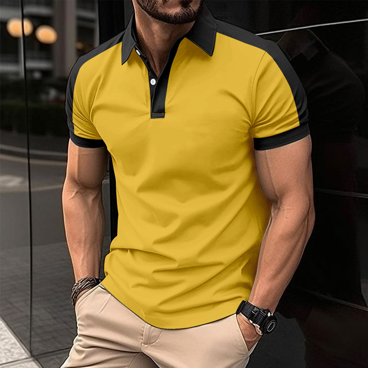 Men's Short-Sleeve Polo Shirt (photo 4)