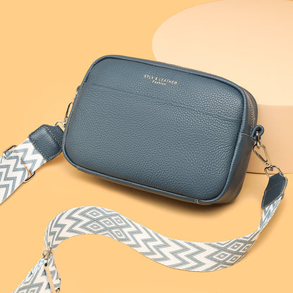 Embroidered Rhombus Crossbody Square Bag (photo 8)