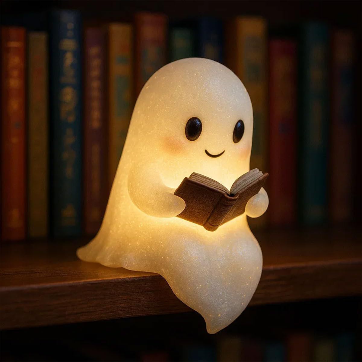 LED Ghost Candle Light, Battery Powered (photo 2)
