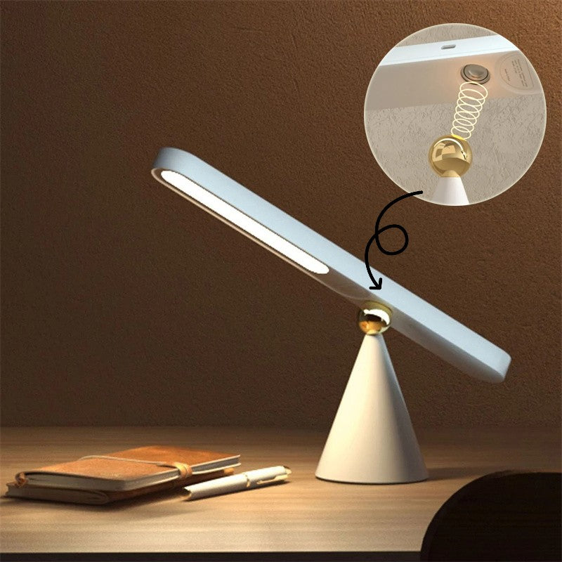 Geometric Magnetic Touch Lamp for Desk or Wall