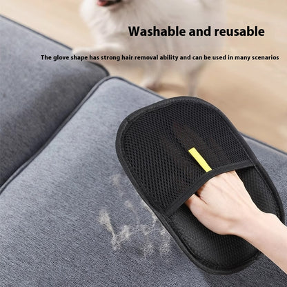 Pet Deshedding Grooming Glove (photo 5)