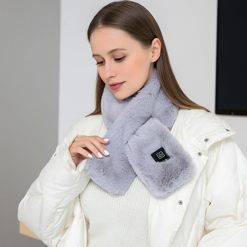 USB Heated Neck Scarf, 3 Heat Settings (photo 3)