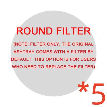 Ashtray with Built-In Fan and Replaceable Filter (photo 26)