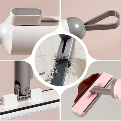 Self-Wringing Mini Flat Mop with Microfiber Pads (photo 7)