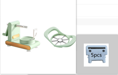 Hand-Crank Fruit Peeler Machine with Suction Base – Suit2