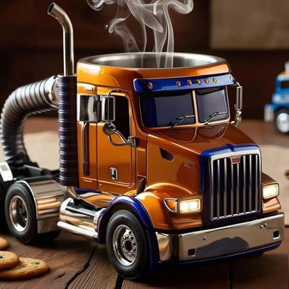 Semi Truck Shaped Coffee Mug, 11 oz (photo 4)