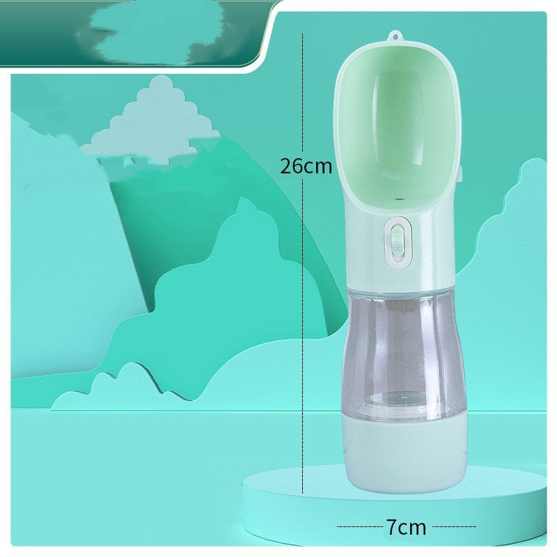 Portable Dog Water Bottle with Bowl (photo 13)