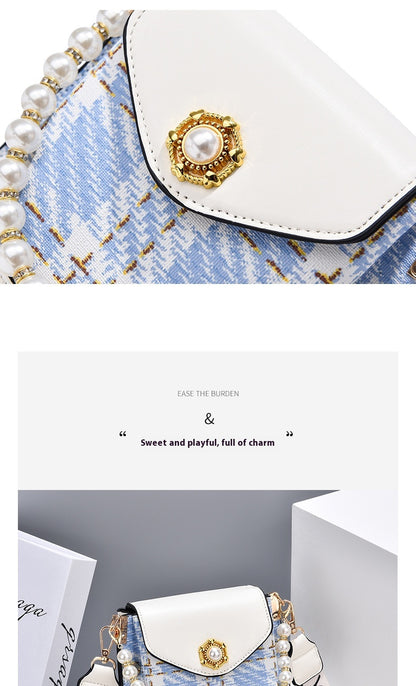 Mini Crossbody Phone Bag with Pearl Chain (photo 37)