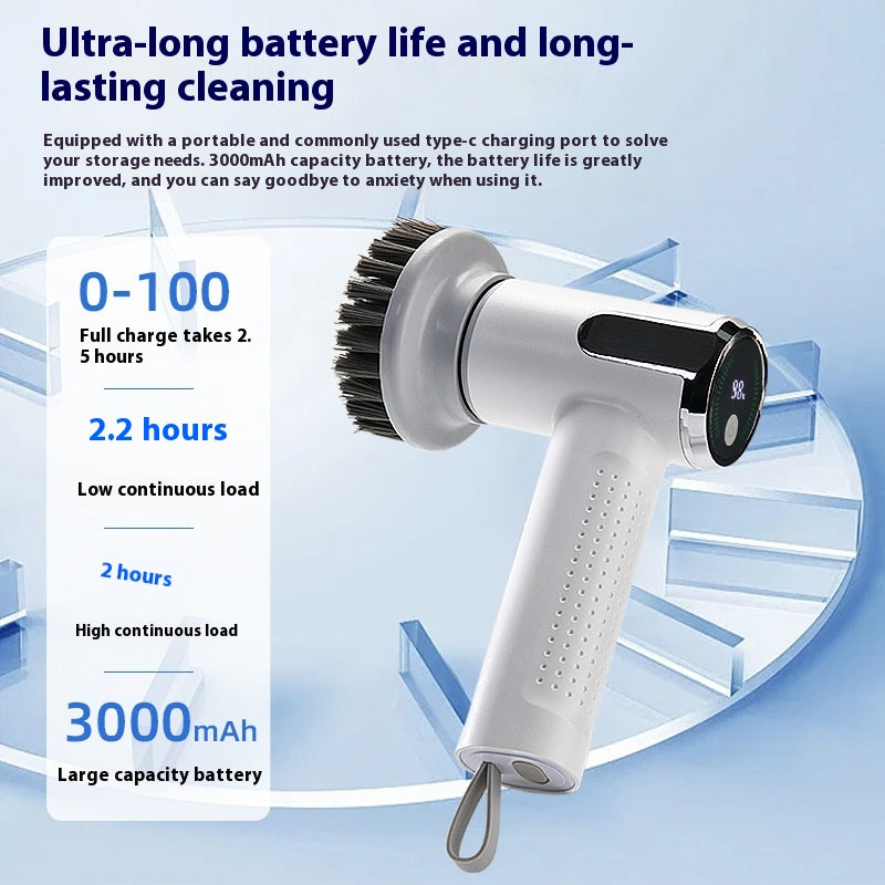 Cordless Electric Cleaning Brush with Display (photo 3)