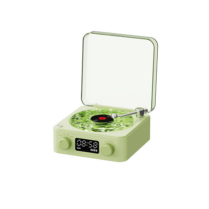 Retro Turntable-Style Bluetooth Speaker with Nature Sounds and Light (photo 10)