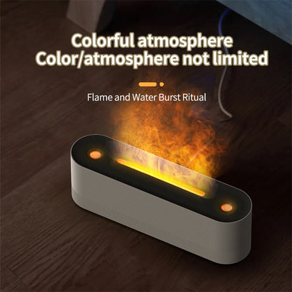Flame Humidifier and Aroma Diffuser with 7 Colors (photo 4)