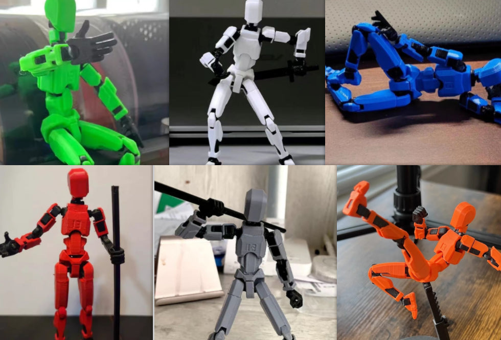 3D-Printed Articulated Robot Figure 2.0 (photo 26)
