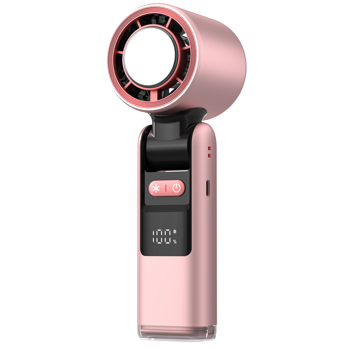 Mini Turbo Handheld Fan with Digital Display, 4000 mAh (photo 15)