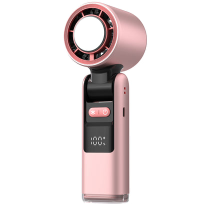 Mini Turbo Handheld Fan with Digital Display, 4000 mAh (photo 15)