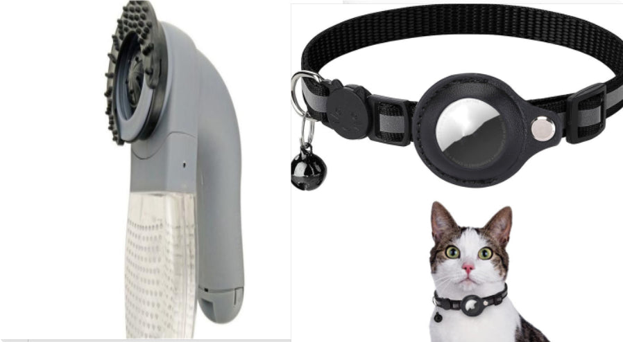 Reflective Pet Collar with AirTag Holder (photo 17)