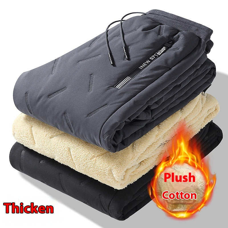 Men's Fleece-Lined Thermal Sweatpants (photo 4)