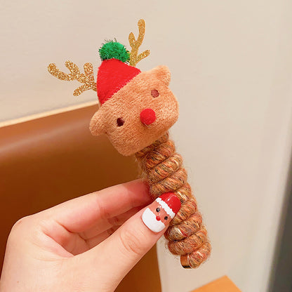 Christmas Spiral Hair Ties (photo 11)