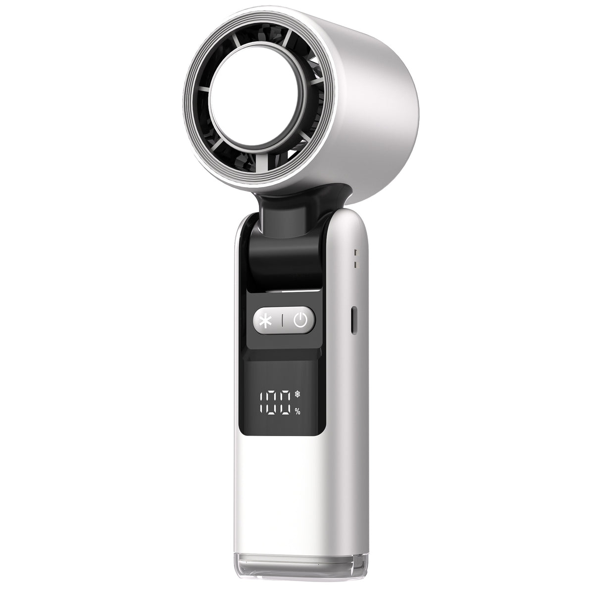 Mini Turbo Handheld Fan with Digital Display, 4000 mAh (photo 14)
