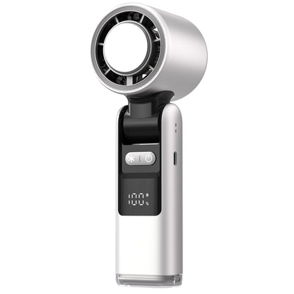 Mini Turbo Handheld Fan with Digital Display, 4000 mAh (photo 14)