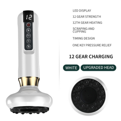 Electric Cupping and Gua Sha Body Massager, Rechargeable (photo 12)