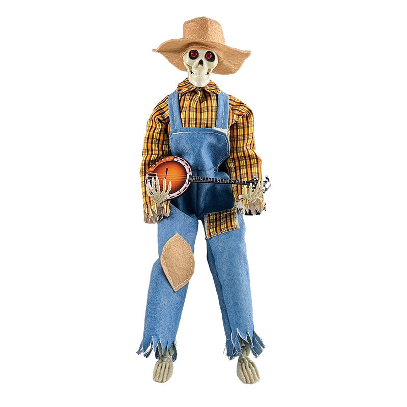 Halloween Skeleton Guitarist Decoration (photo 14)
