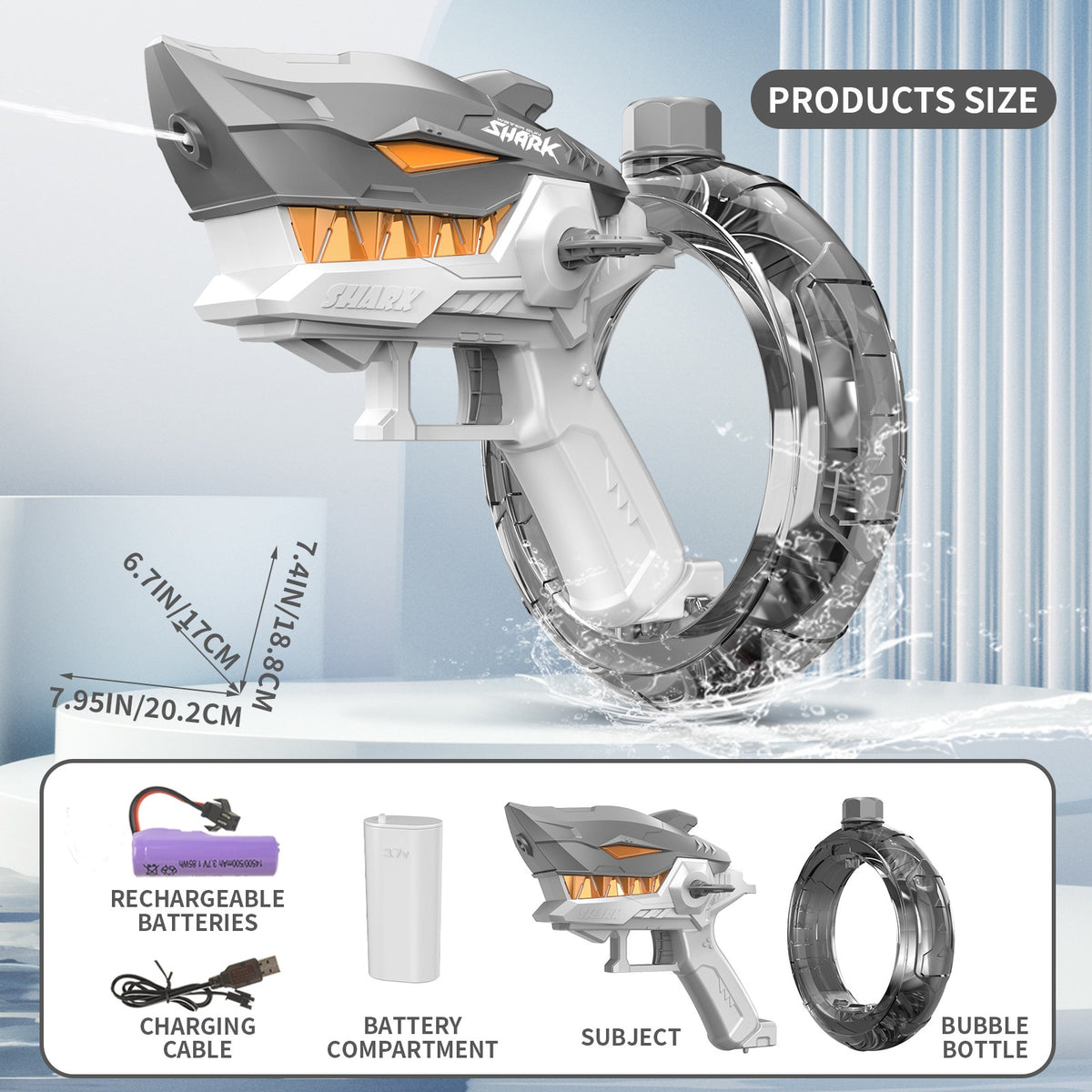 Shark Electric Water Gun (photo 9)