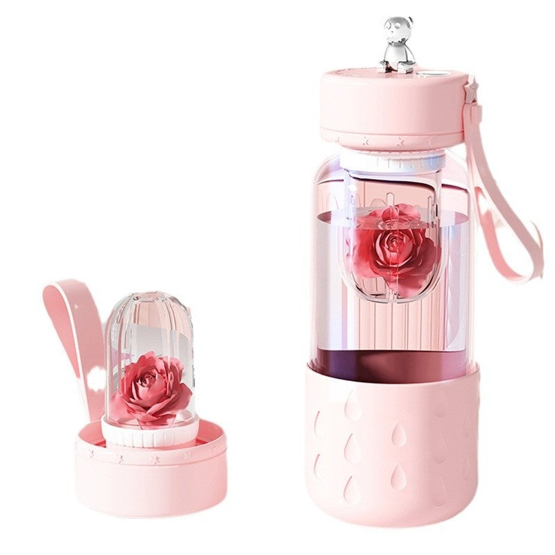 Glass Tea Infuser Tumbler with Magnetic Filter, 500 ml (photo 6)