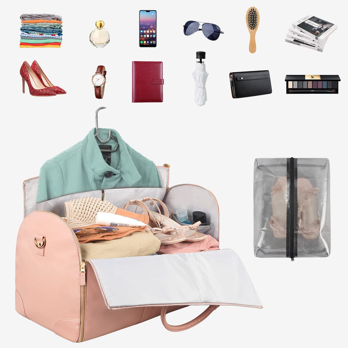 Large Foldable Travel Duffle Bag (photo 3)