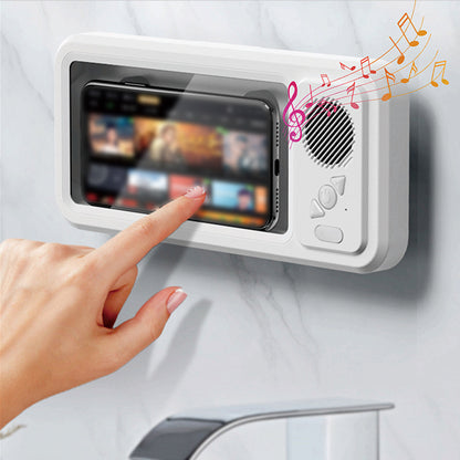 Shower Phone Holder Box with Bluetooth Speaker (photo 2)