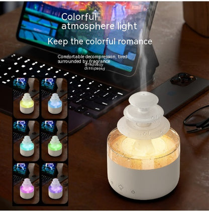 USB Rain Cloud Humidifier with 7-Color Light (photo 11)