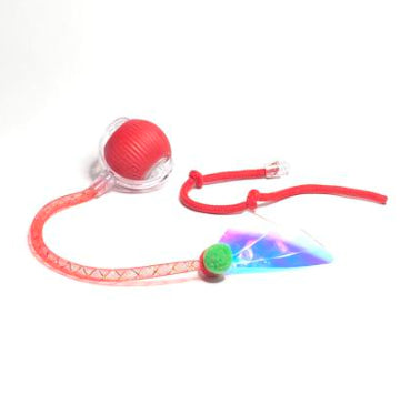 Automatic Rolling Cat Toy Ball with Tail (photo 13)