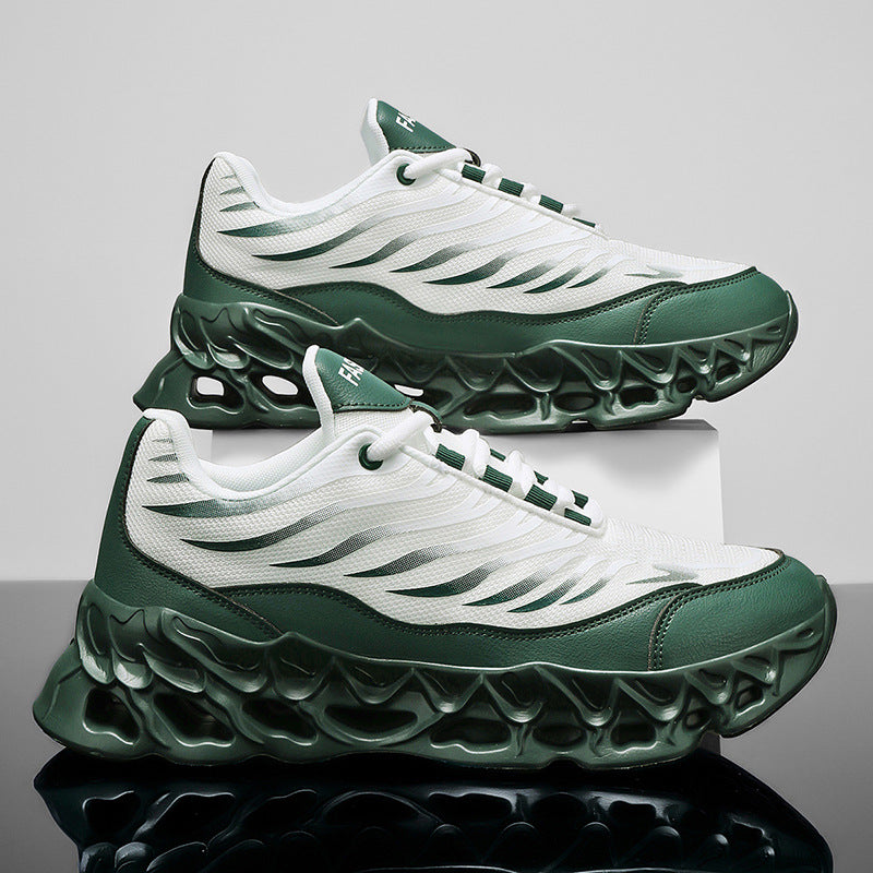 Men's Chunky Sole Lace-Up Sneakers (photo 7)