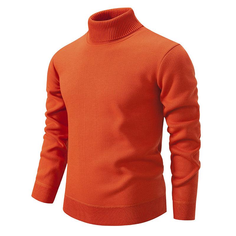 Men's Fleece-Lined Turtleneck Sweater (photo 10)