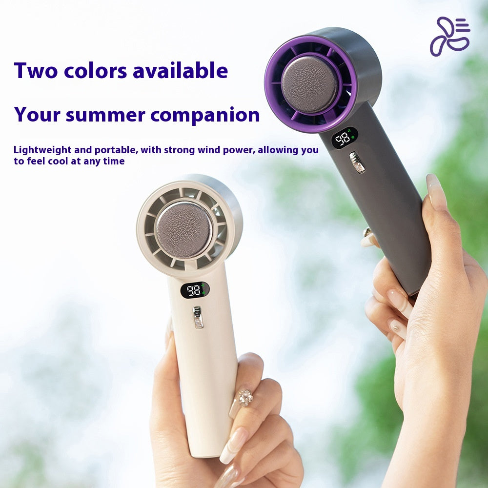 Rechargeable Handheld Turbo Fan with Cooling Plate Option (photo 7)
