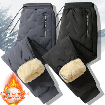 Men's Fleece-Lined Thermal Sweatpants (photo 2)