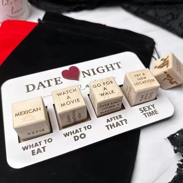 Wooden Date Night Dice Game for Couples (photo 4)