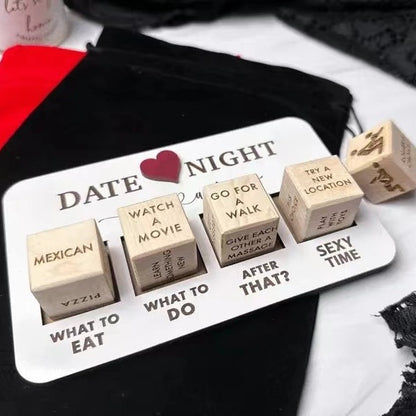 Wooden Date Night Dice Game for Couples (photo 4)
