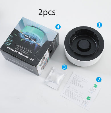 Ashtray with Built-In Fan and Replaceable Filter (photo 27)