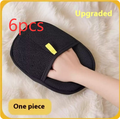 Pet Deshedding Grooming Glove (photo 17)