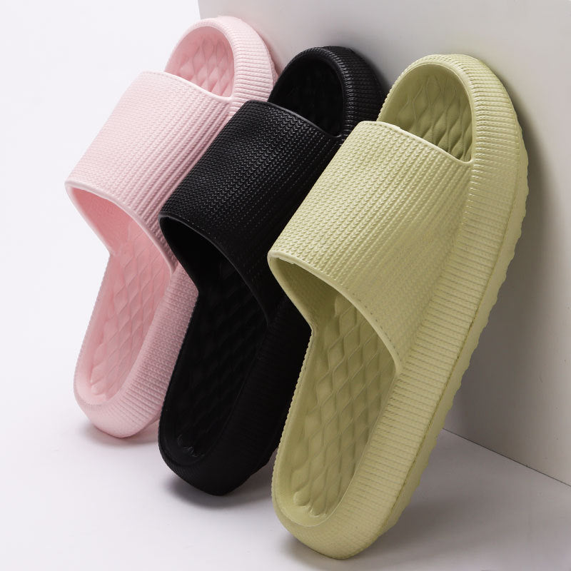 Rhombus Stripe EVA Slippers (photo 4)